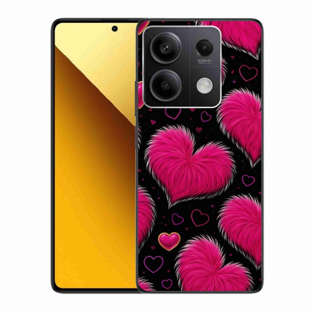 Gél borítás mmCase a Xiaomi Redmi Note 13 5G számára - puha szív