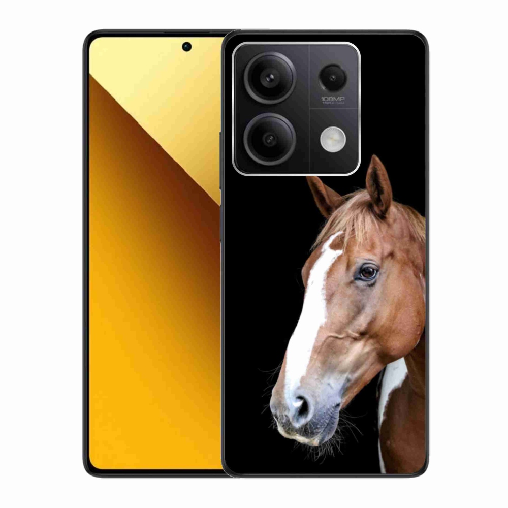 Gél borítás mmCase a Xiaomi Redmi Note 13 5G - barna ló 3