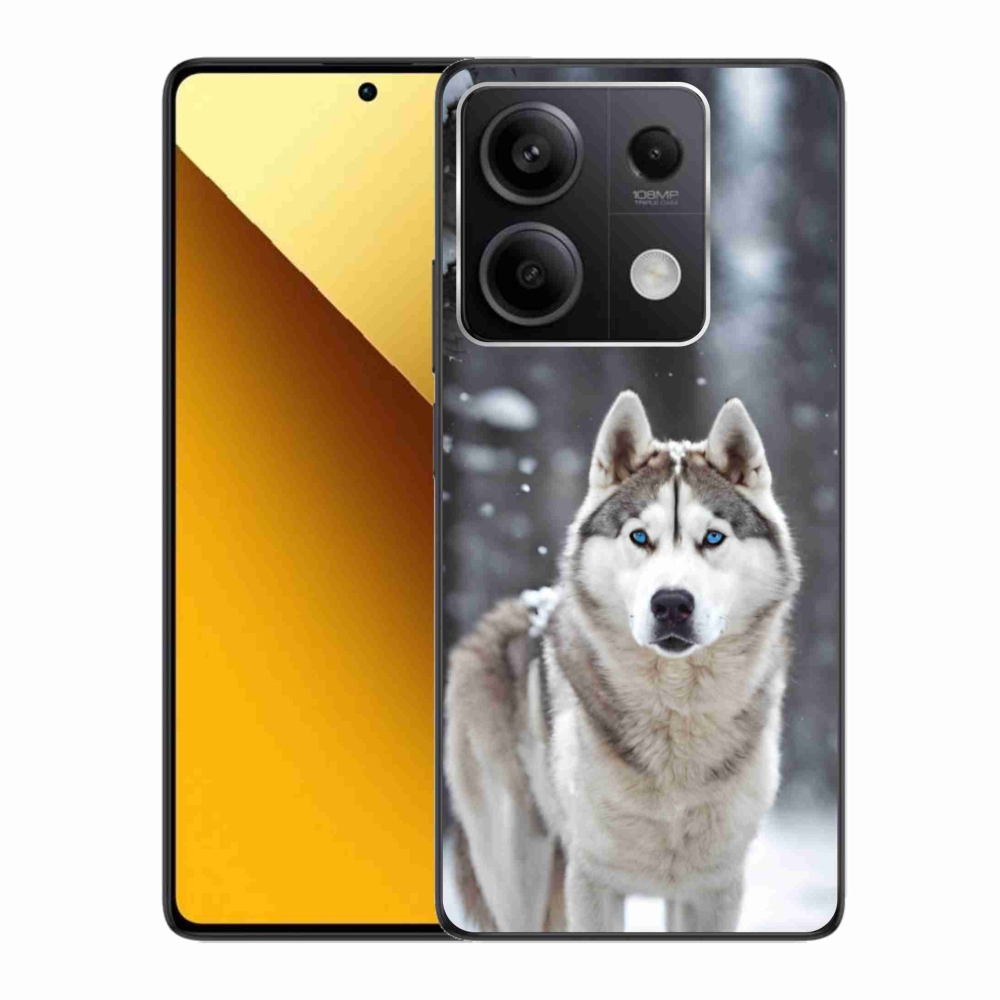 Gél borítás mmCase a Xiaomi Redmi Note 13 5G-hez - husky 2
