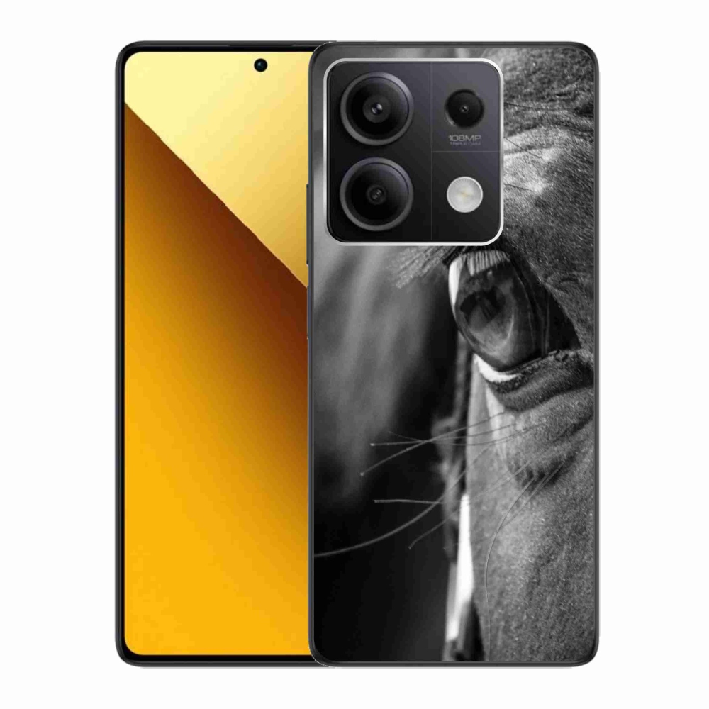 Gél borítás mmCase a Xiaomi Redmi Note 13 5G számára - ló nézet