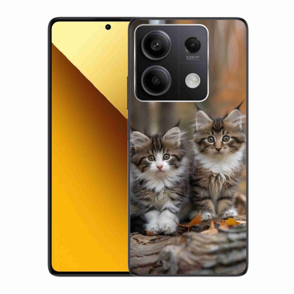 Gél borítás mmCase a Xiaomi Redmi Note 13 5G-hez - cat duo 3
