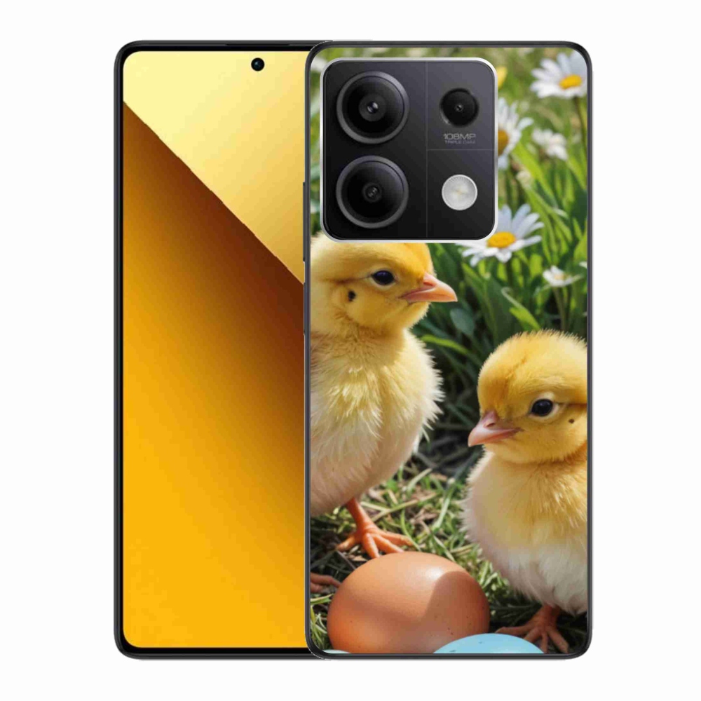 Gél borítás mmCase a Xiaomi Redmi Note 13 5G - csirkékhez