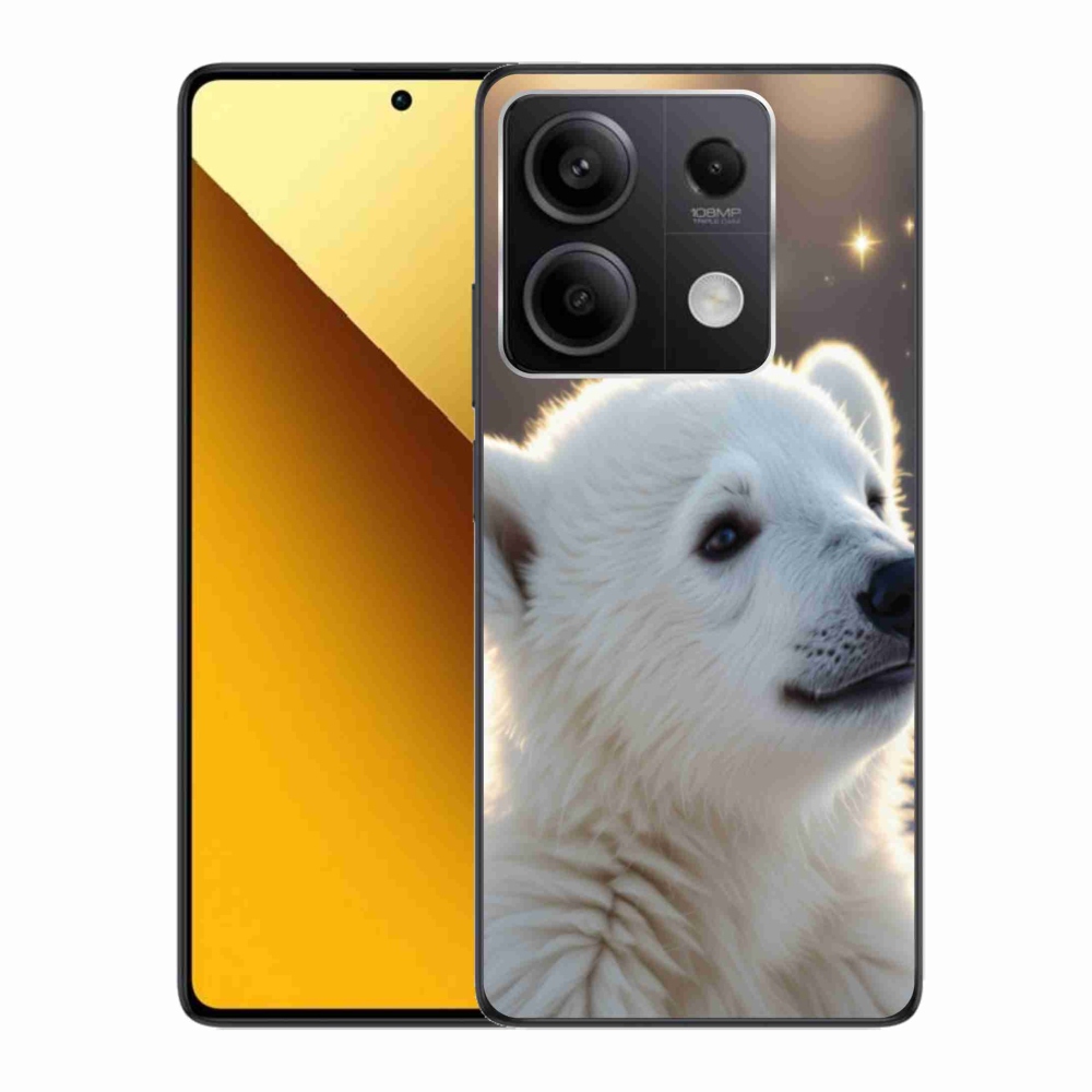 Gél borítás mmCase a Xiaomi Redmi Note 13 5G-hez - jegesmedve