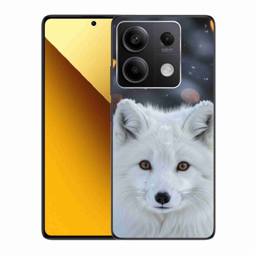 Gél borítás mmCase a Xiaomi Redmi Note 13 5G számára - polár róka