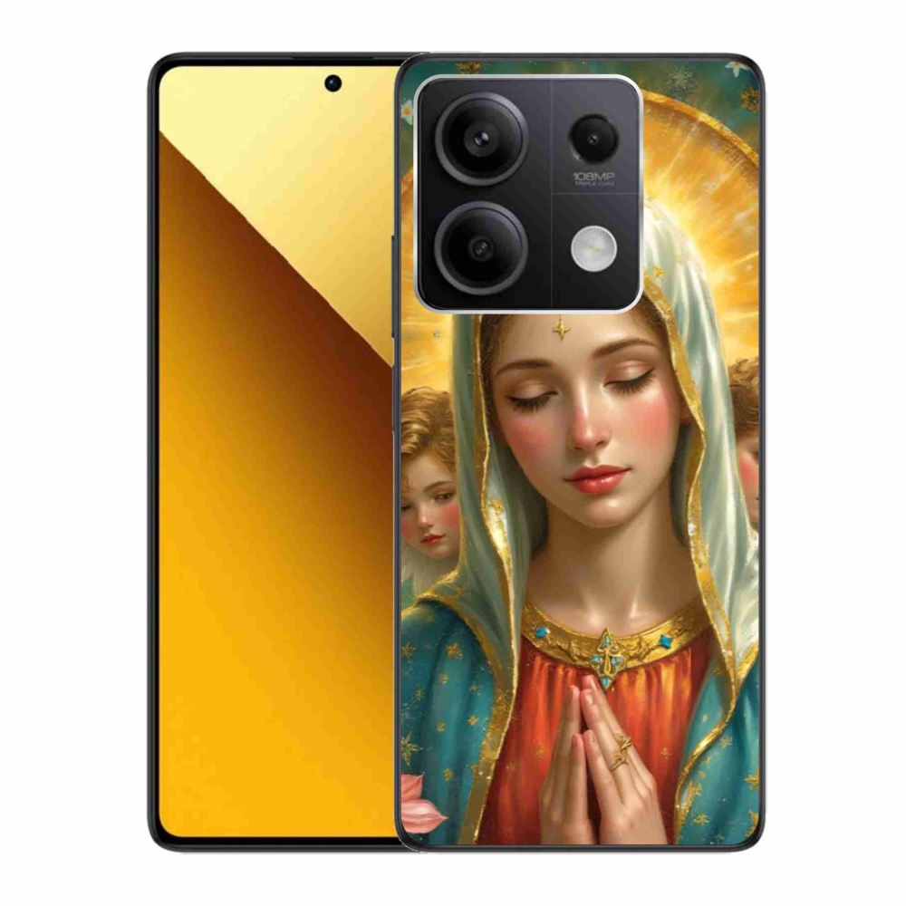 Gél borítás mmCase a Xiaomi Redmi Note 13 5G számára - vallási motívum 3