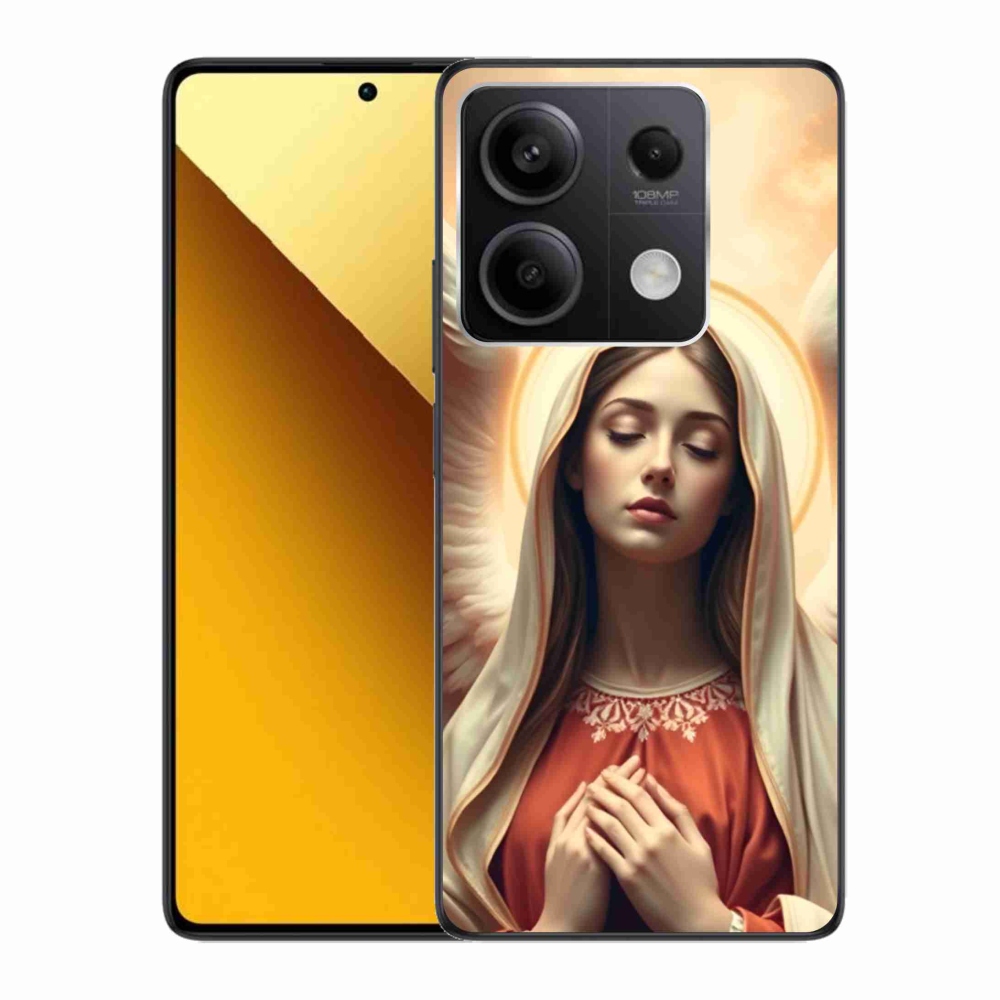 Gél borító mmCase a Xiaomi Redmi Note 13 5G számára - vallási téma