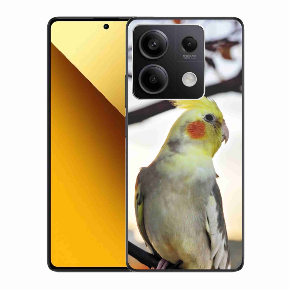 Gél borítás mmCase a Xiaomi Redmi Note 13 5G-hez - papagáj korela