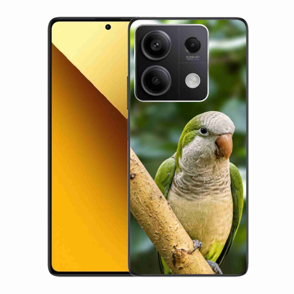 Gél borítás mmCase a Xiaomi Redmi Note 13 5G számára - papagáj