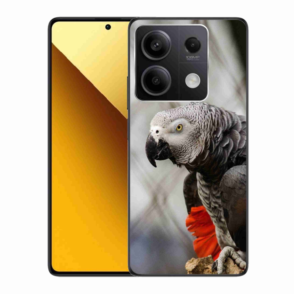 Gél borítás mmCase a Xiaomi Redmi Note 13 5G számára - papagáj jacko 3