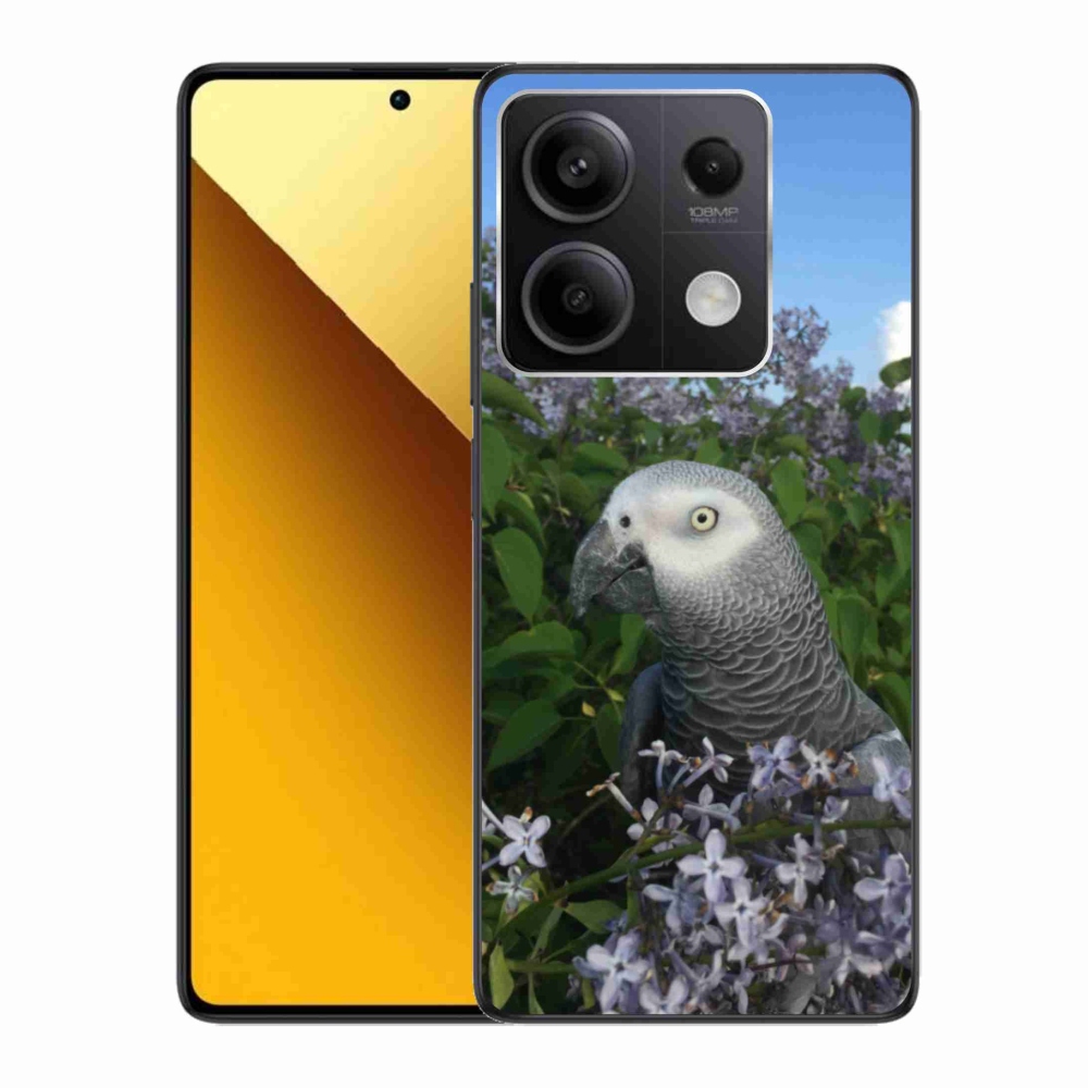 Gél borítás mmCase a Xiaomi Redmi Note 13 5G-hez - papagáj jacco