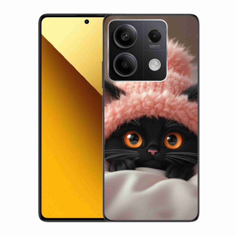 Gél borító mmCase a Xiaomi Redmi Note 13 5G számára - aranyos cica 7