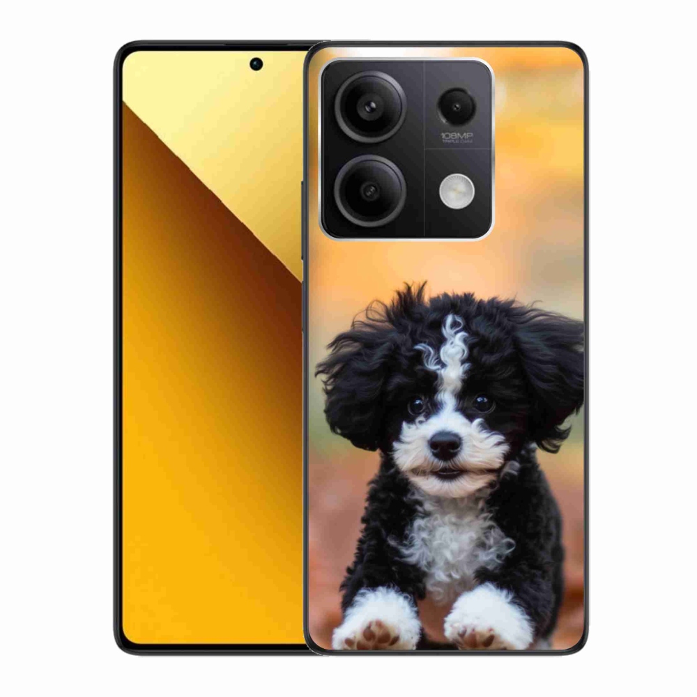 Gél borítás mmCase a Xiaomi Redmi Note 13 5G-hez - aranyos kiskutya 2