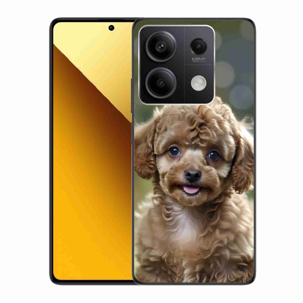 Gél borítás mmCase a Xiaomi Redmi Note 13 5G számára - aranyos uszkár