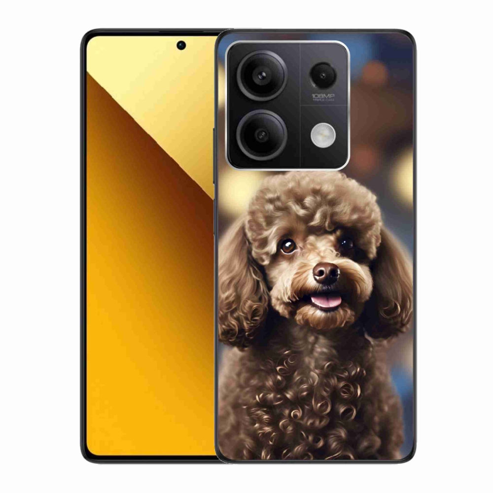 Gél borítás mmCase a Xiaomi Redmi Note 13 5G számára - aranyos uszkár