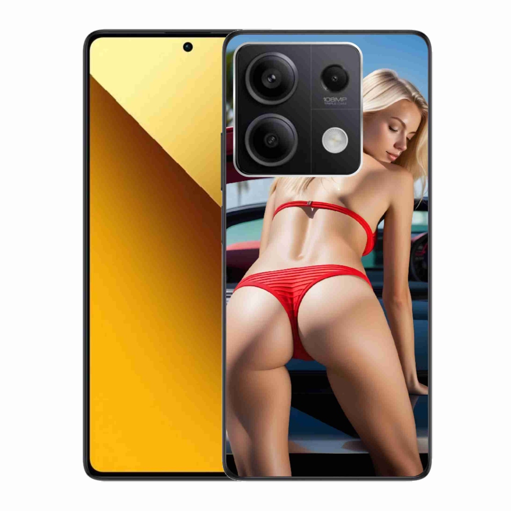 Gél borító mmCase a Xiaomi Redmi Note 13 5G-hez - szexi nő 2