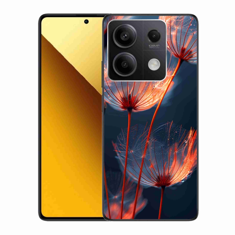 Gél borítás mmCase a Xiaomi Redmi Note 13 5G számára - világító pehely