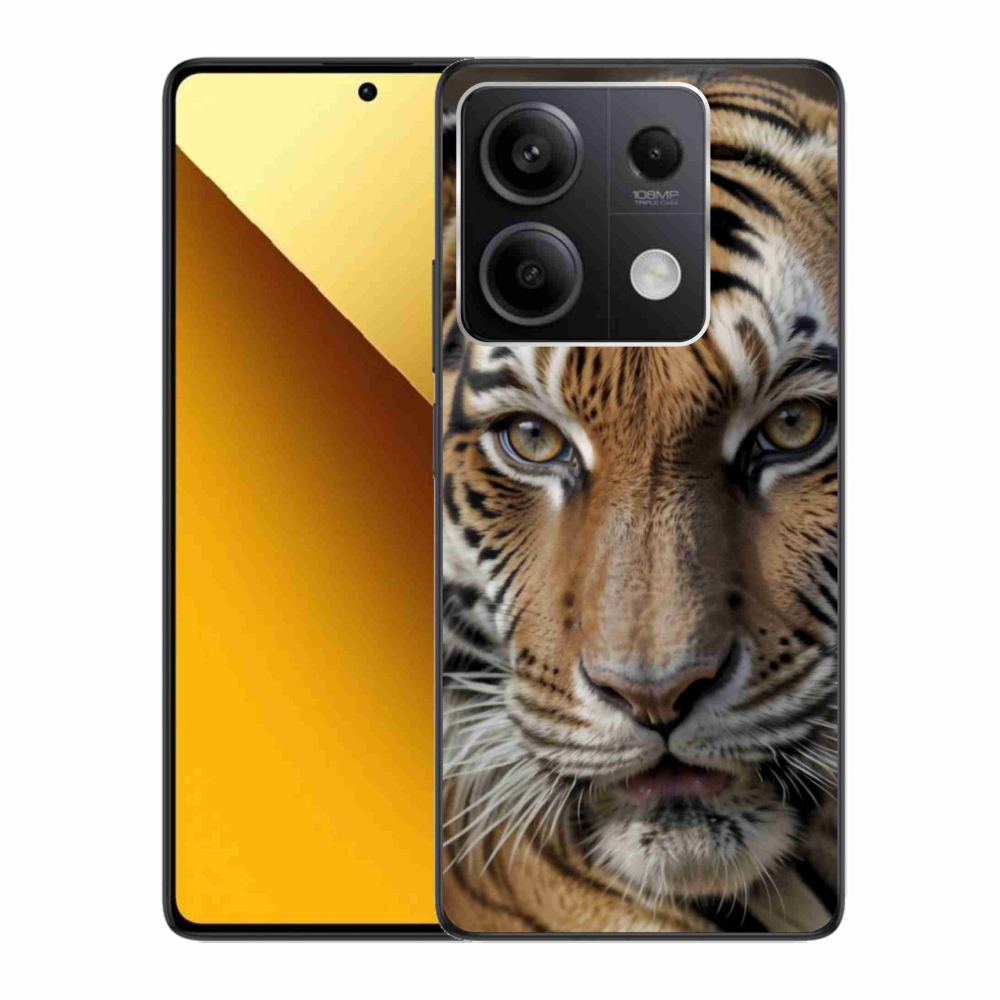 Gél borítás mmCase a Xiaomi Redmi Note 13 5G számára - tigris nézet
