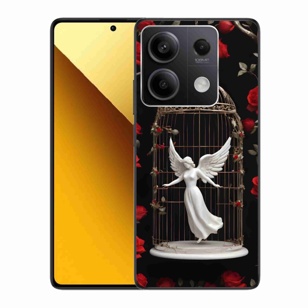 Gél borítás mmCase a Xiaomi Redmi Note 13 5G számára - csapdába esett angyal
