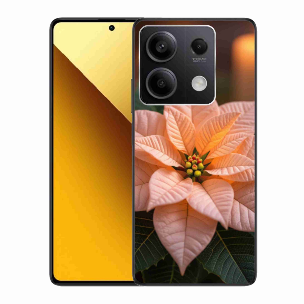 Gél borítás mmCase a Xiaomi Redmi Note 13 5G számára - karácsonyi csillag