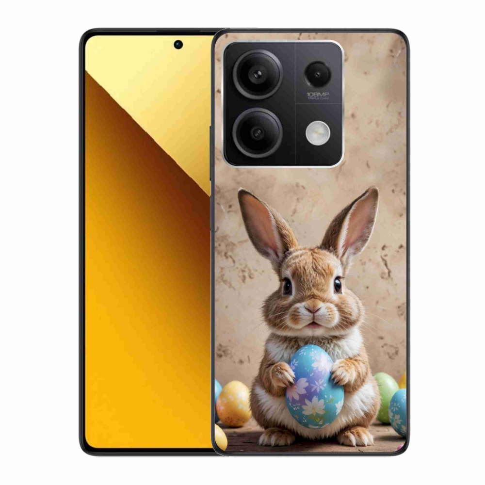 Gél borítás mmCase a Xiaomi Redmi Note 13 5G számára - Húsvéti nyuszi