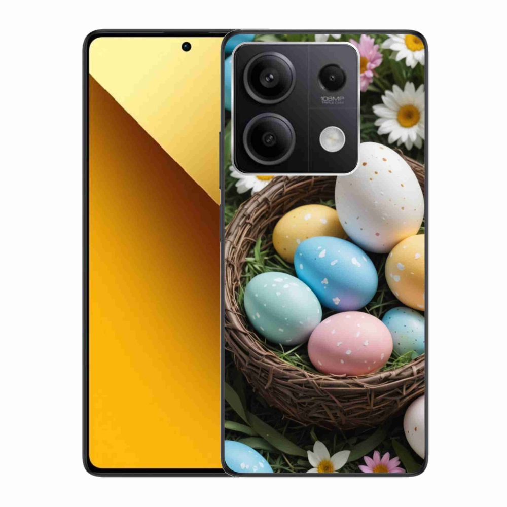 Gél borítás mmCase a Xiaomi Redmi Note 13 5G-hez - Húsvéti tojások 2