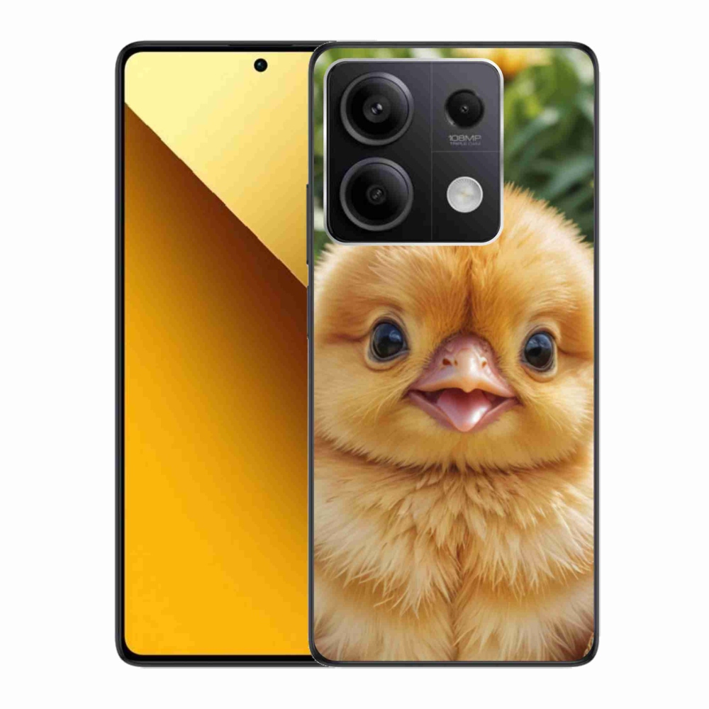Gél borító mmCase a Xiaomi Redmi Note 13 5G-hez - boldog csaj