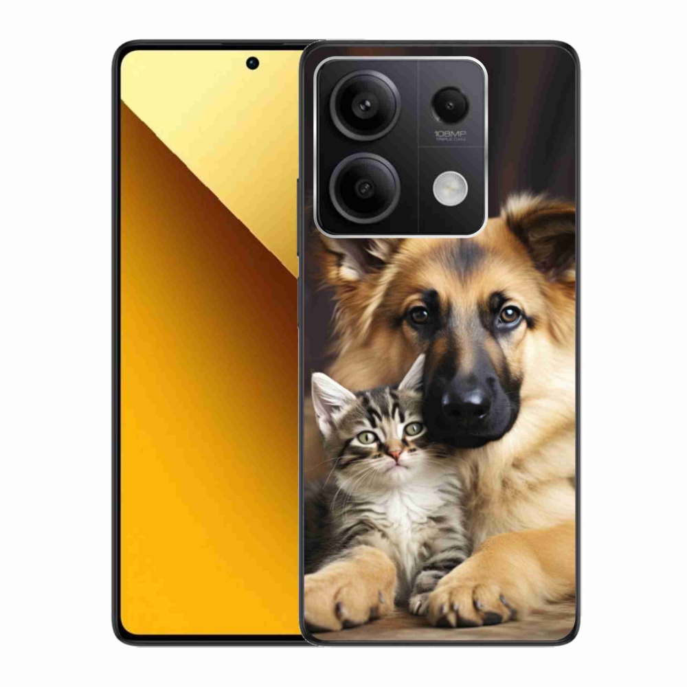 Gél borítás mmCase a Xiaomi Redmi Note 13 5G számára - állatbarátság