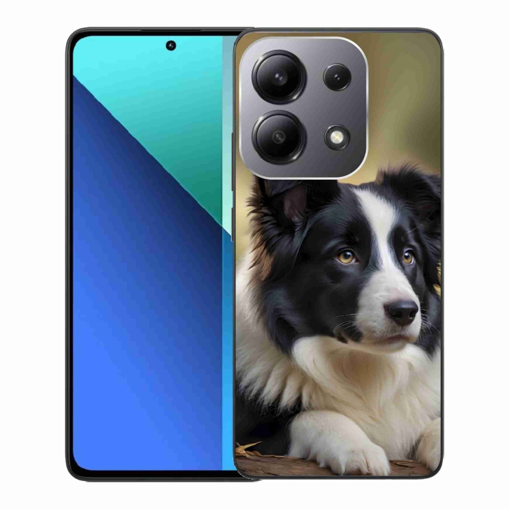 Gél borító mmCase a Xiaomi Redmi Note 13-hoz - border colie 2