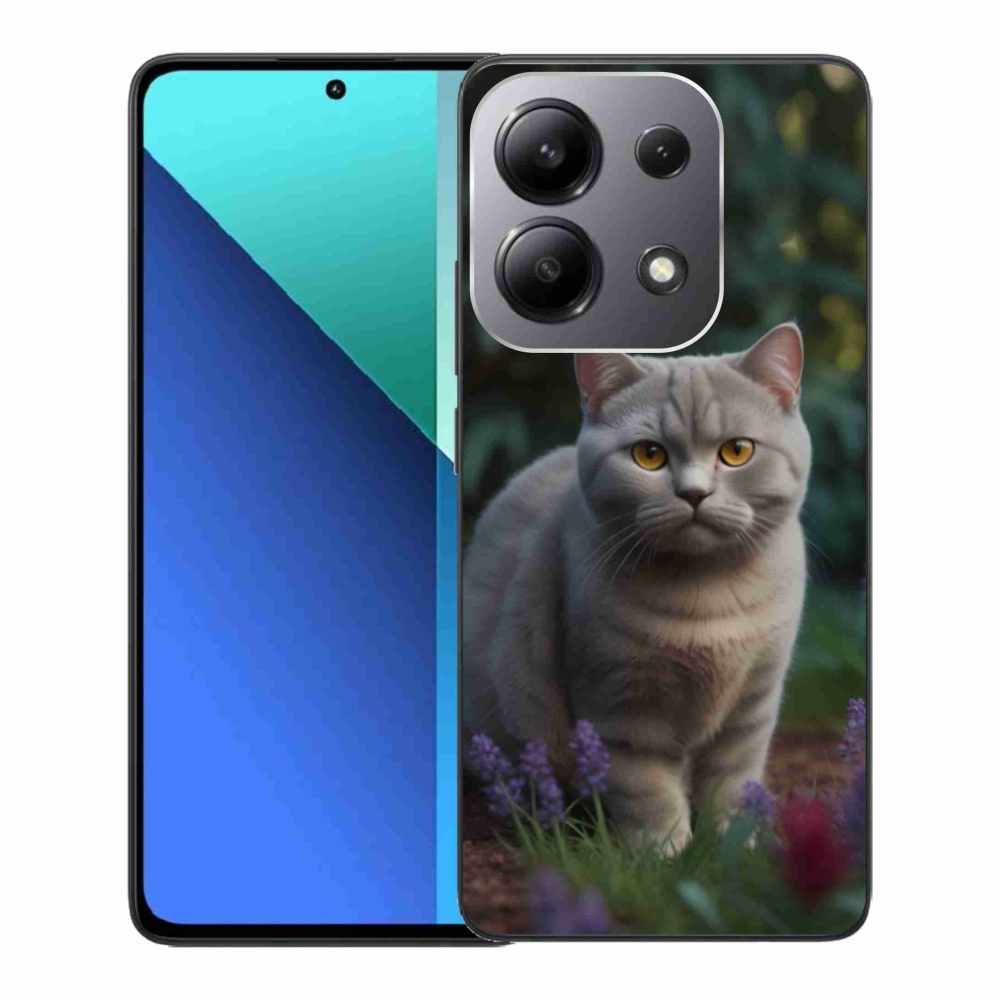 Gél borítás mmCase a Xiaomi Redmi Note 13-hoz - brit macska