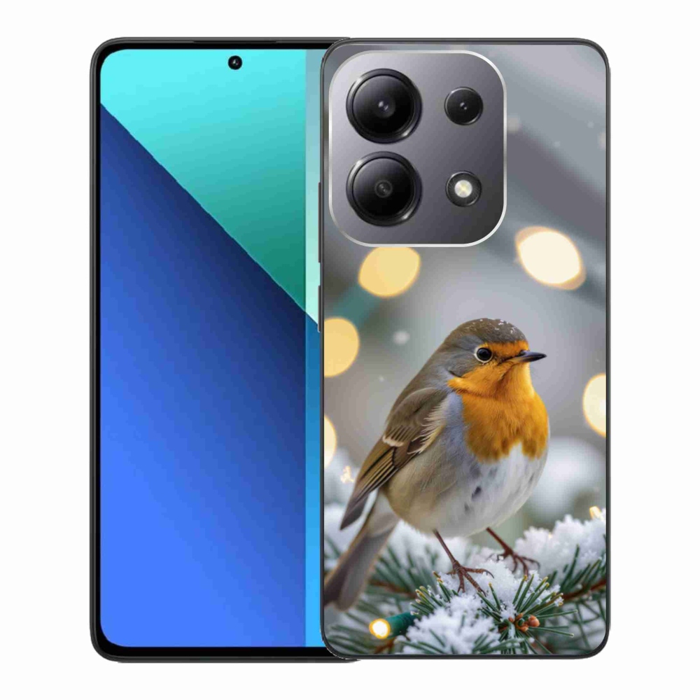 Gél borítás mmCase a Xiaomi Redmi Note 13-hoz - télen pirulva