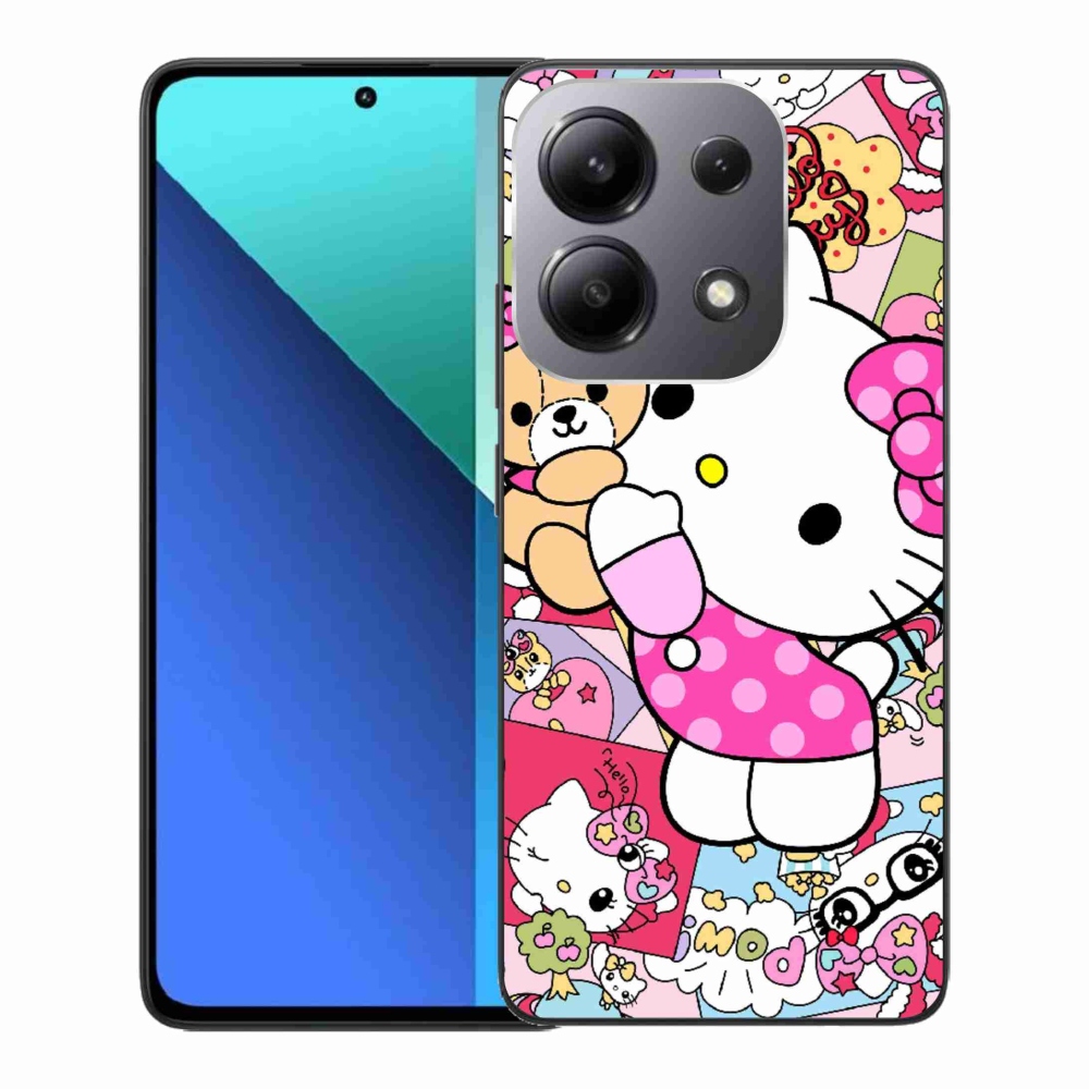 Gél borítás mmCase a Xiaomi Redmi Note 13-hoz - aranyos cica