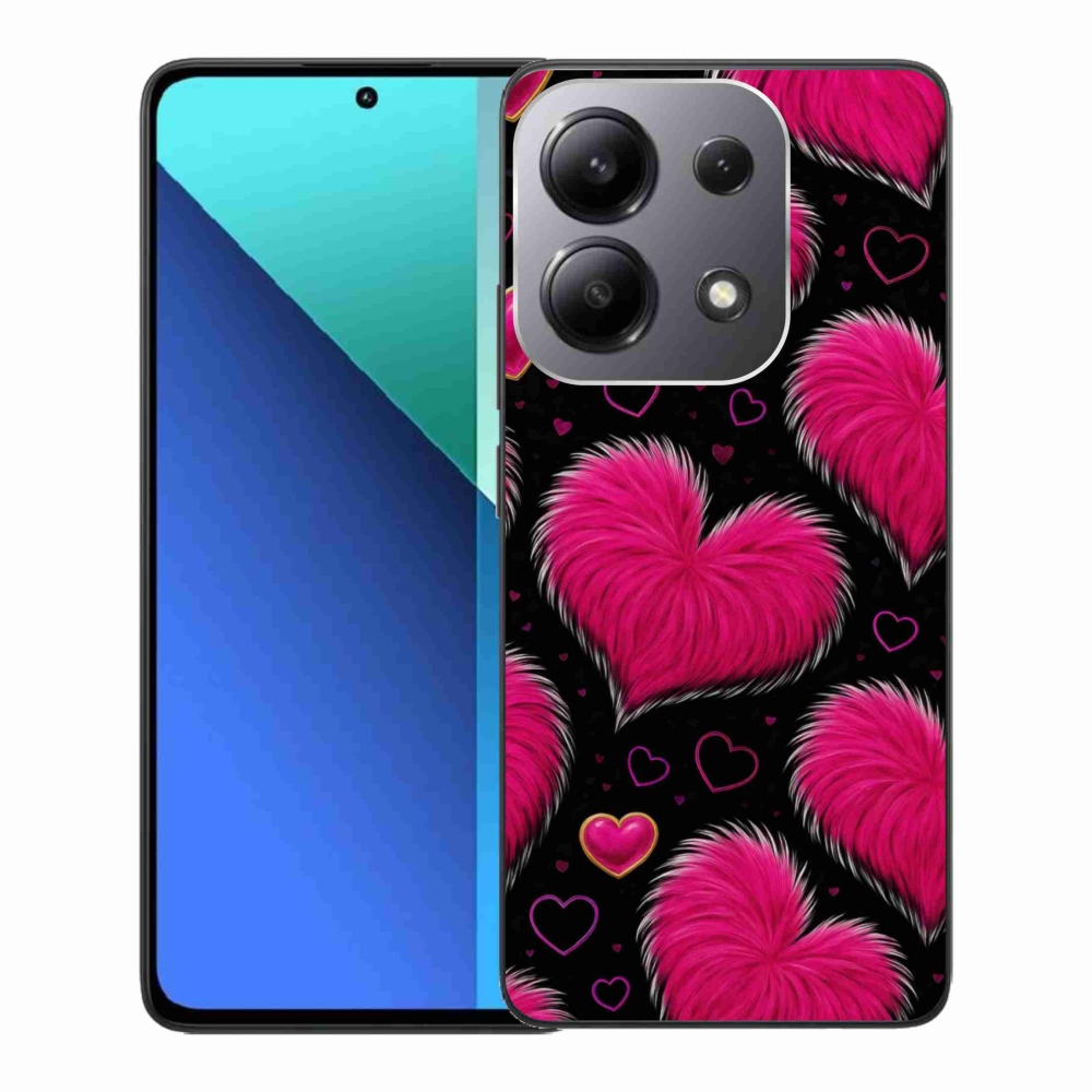 Gél borító mmCase a Xiaomi Redmi Note 13-hoz - puha szív