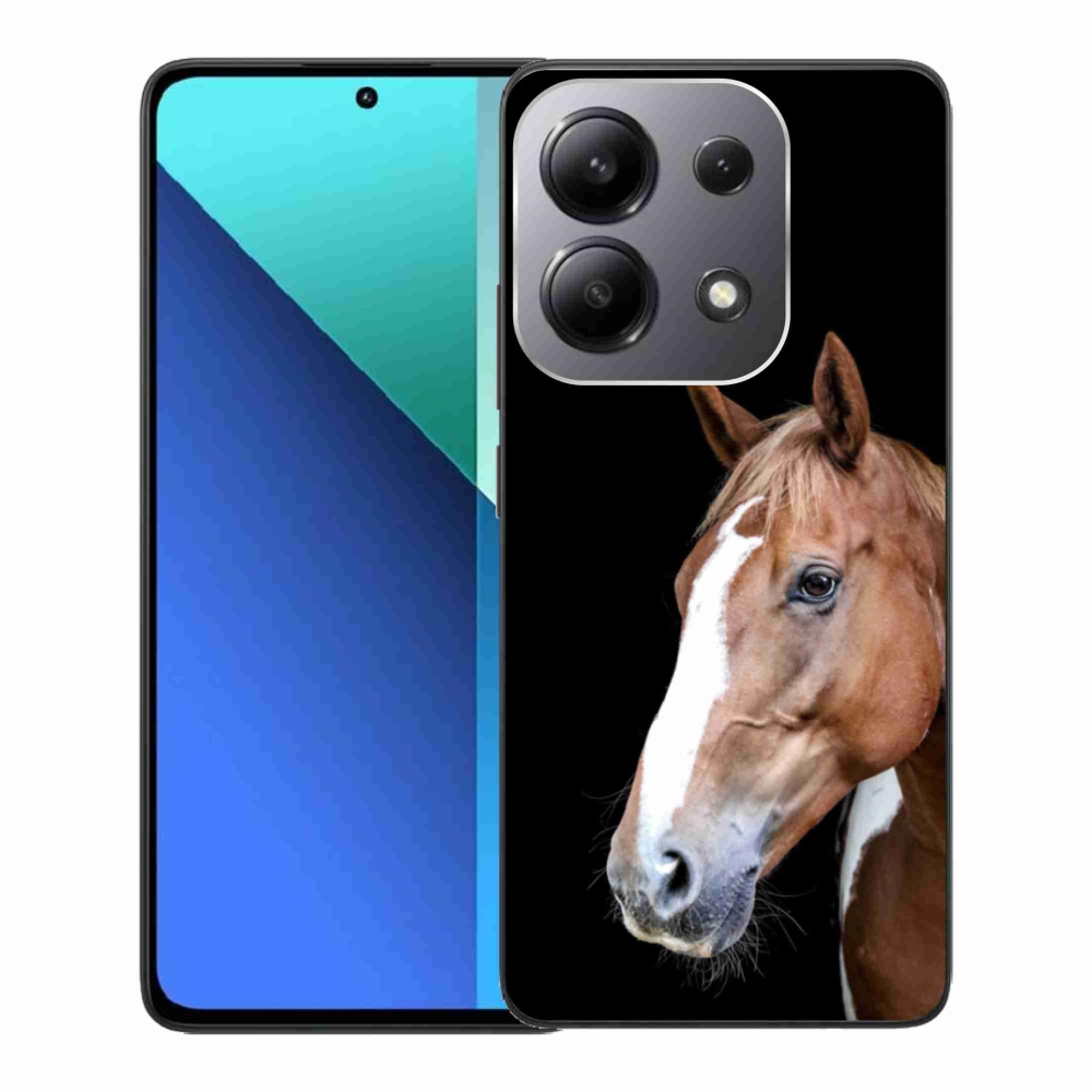 Gél borítás mmCase a Xiaomi Redmi Note 13-hoz - barna ló 3