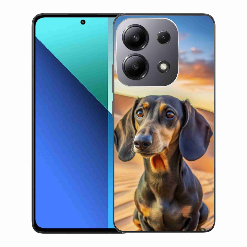 Gél borítás mmCase a Xiaomi Redmi Note 13-hoz - tacskó 3