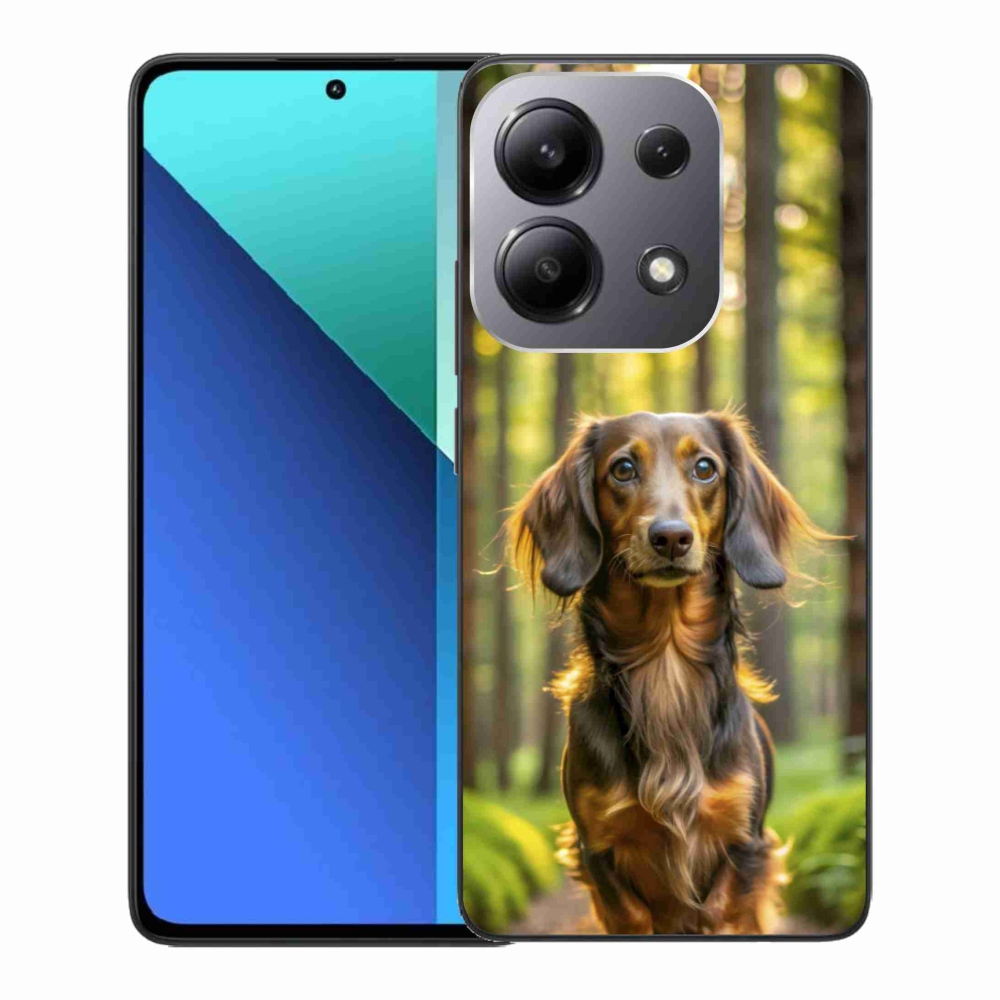 Gél borítás mmCase a Xiaomi Redmi Note 13-hoz - tacskó 4