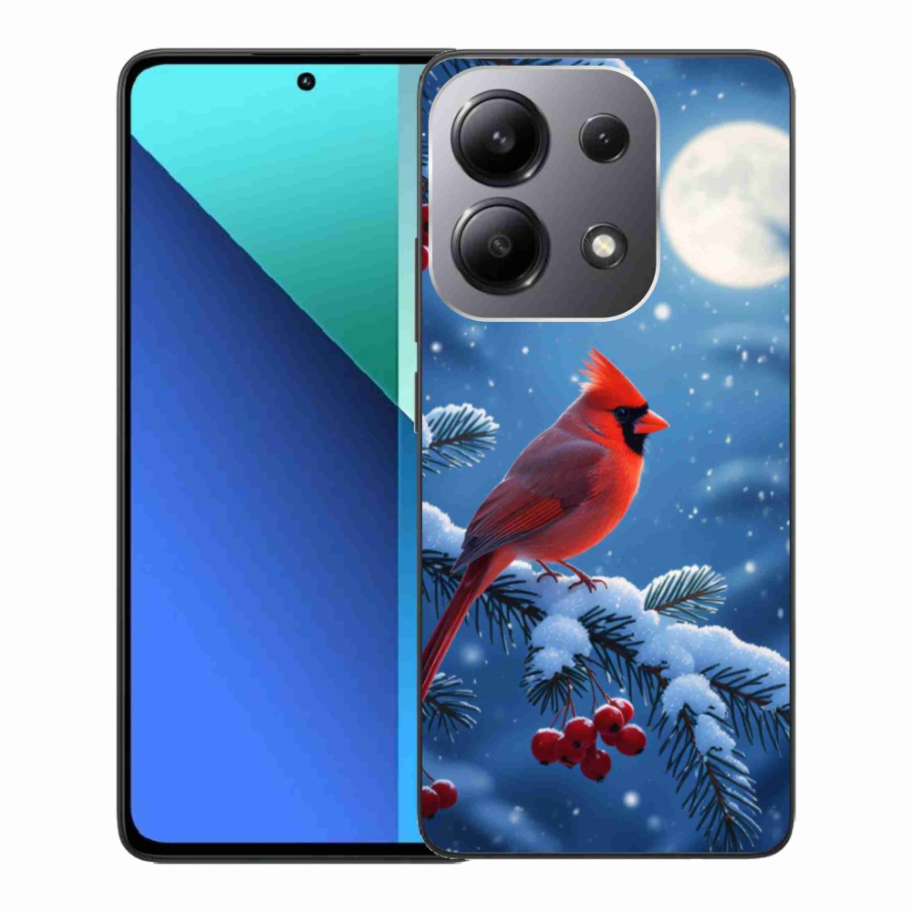 Gél borítás mmCase a Xiaomi Redmi Note 13-hoz - kardinálpiros színű