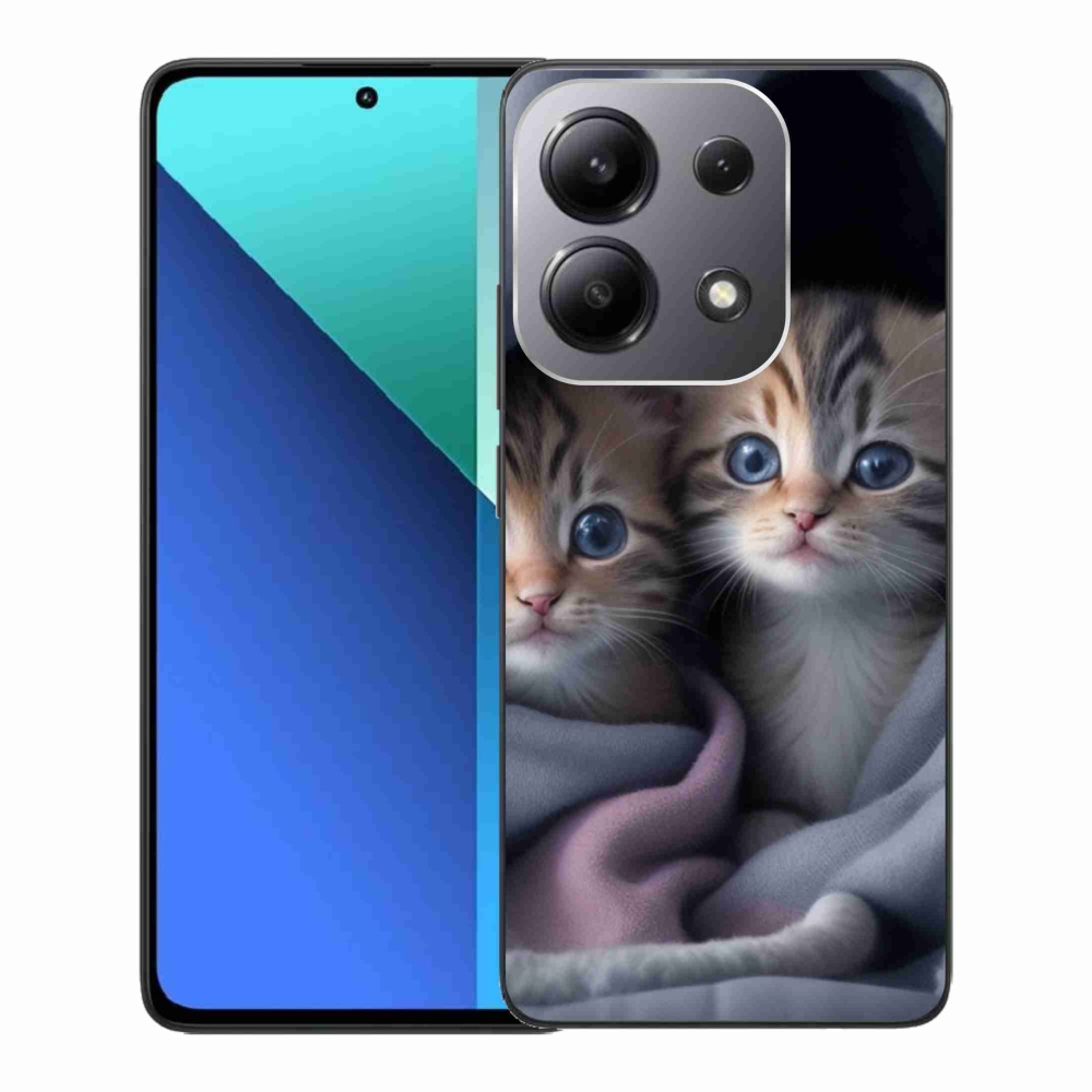 Gél borítás mmCase a Xiaomi Redmi Note 13-hoz - cat duo 2