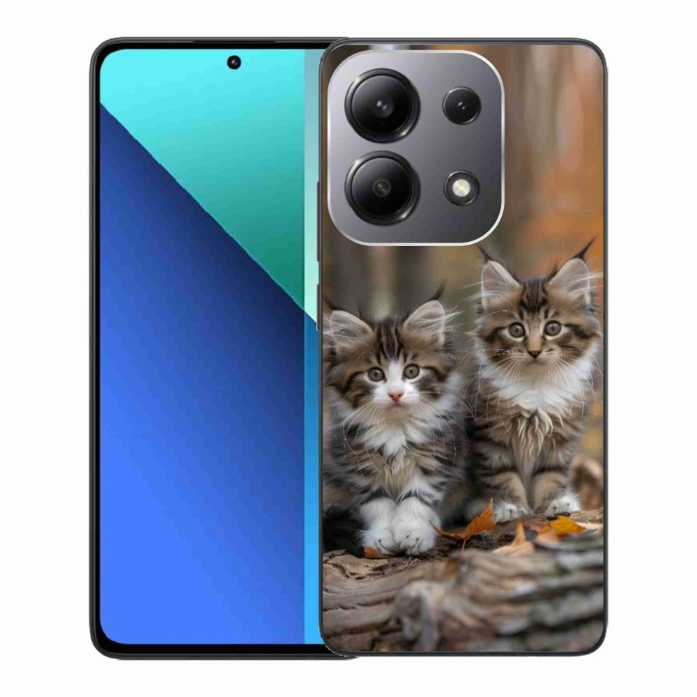 Gél borítás mmCase a Xiaomi Redmi Note 13-hoz - cat duo 3