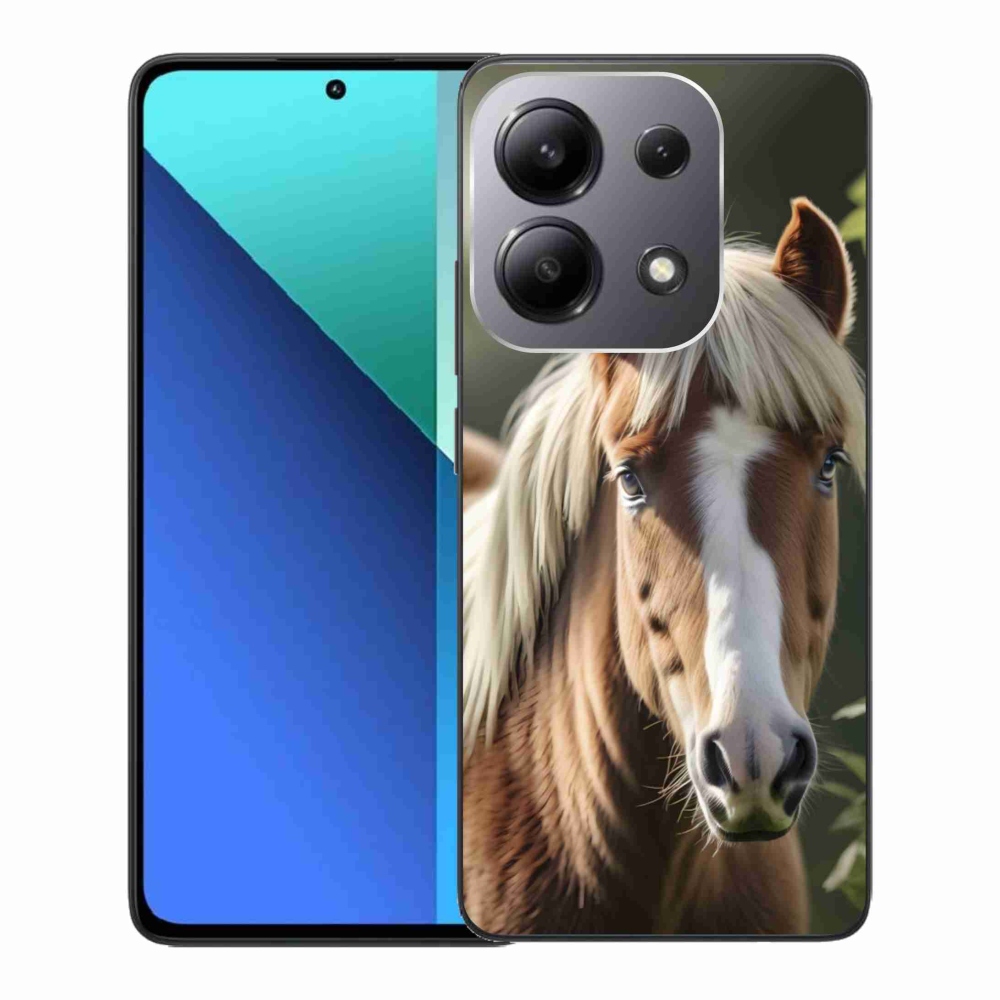 Gél borítás mmCase a Xiaomi Redmi Note 13-hoz - ló könnyű sörénnyel