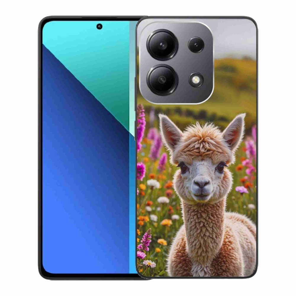 Gél borítás mmCase a Xiaomi Redmi Note 13-hoz - láma a réten