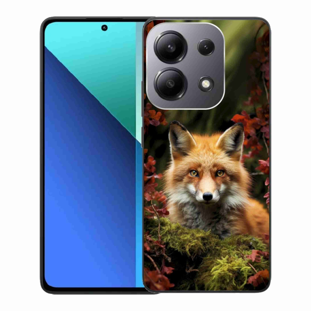 Gél borítás mmCase a Xiaomi Redmi Note 13-hoz - róka az erdőben