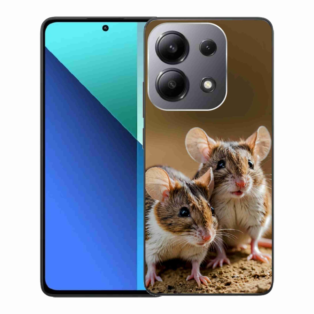 Gél borítás mmCase a Xiaomi Redmi Note 13-hoz - egér duó