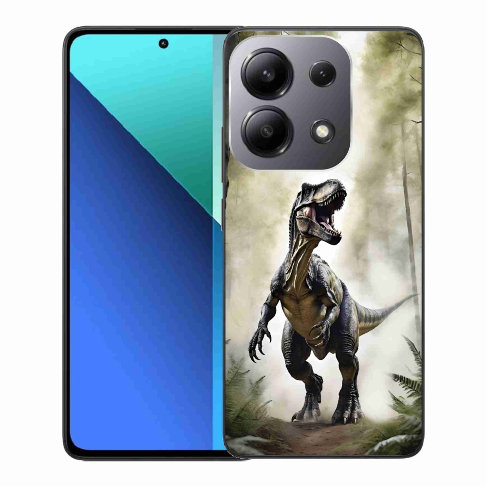 Gél borítás mmCase a Xiaomi Redmi Note 13-hoz - dühös T-Rex