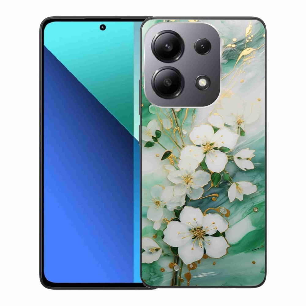 Gél borító mmCase a Xiaomi Redmi Note 13-hoz - finom virágok