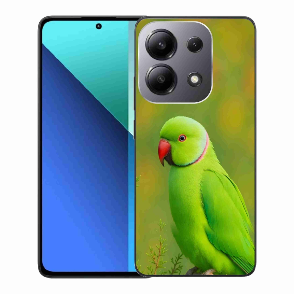 Gél borítás mmCase a Xiaomi Redmi Note 13-hoz - papagáj alexandr 2