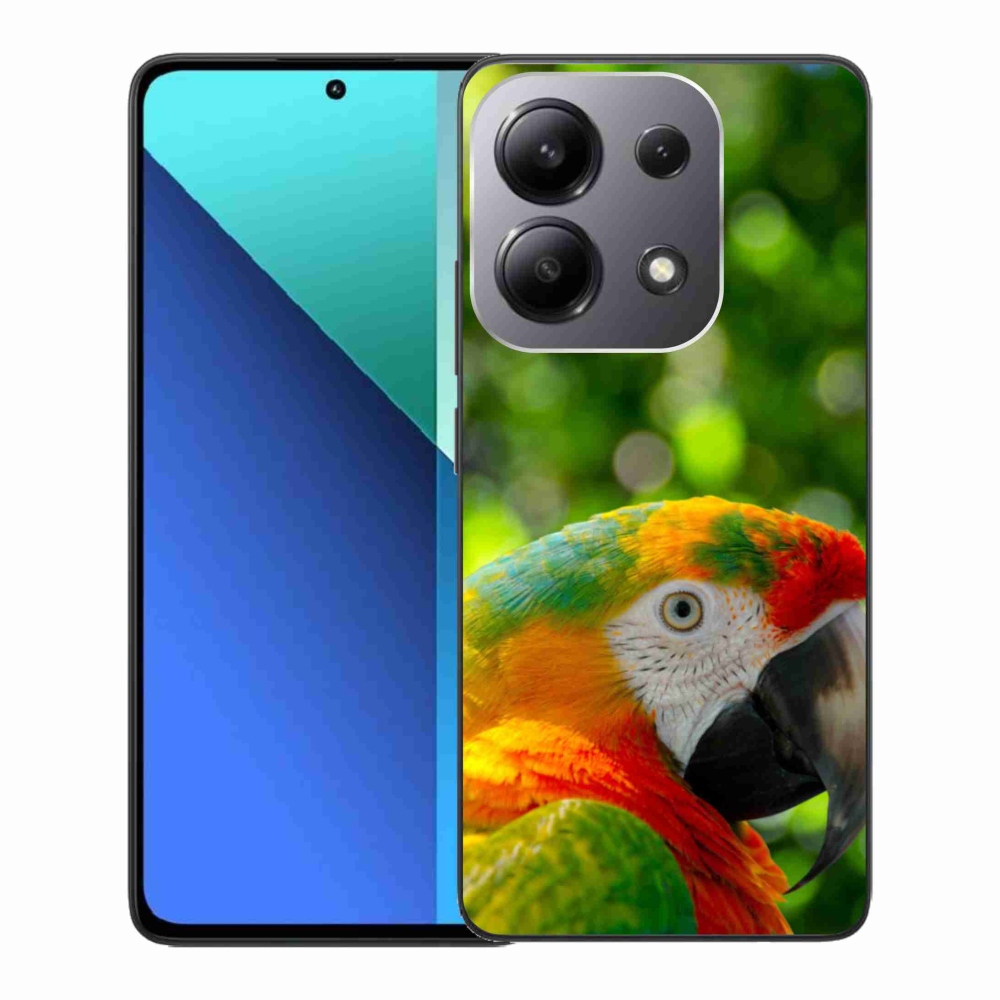 Gél borítás mmCase a Xiaomi Redmi Note 13-hoz - papagáj ara 3