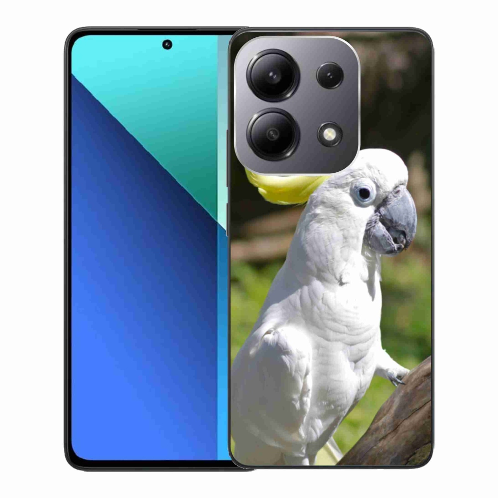 Gél borítás mmCase a Xiaomi Redmi Note 13-hoz - papagáj kakadu 2