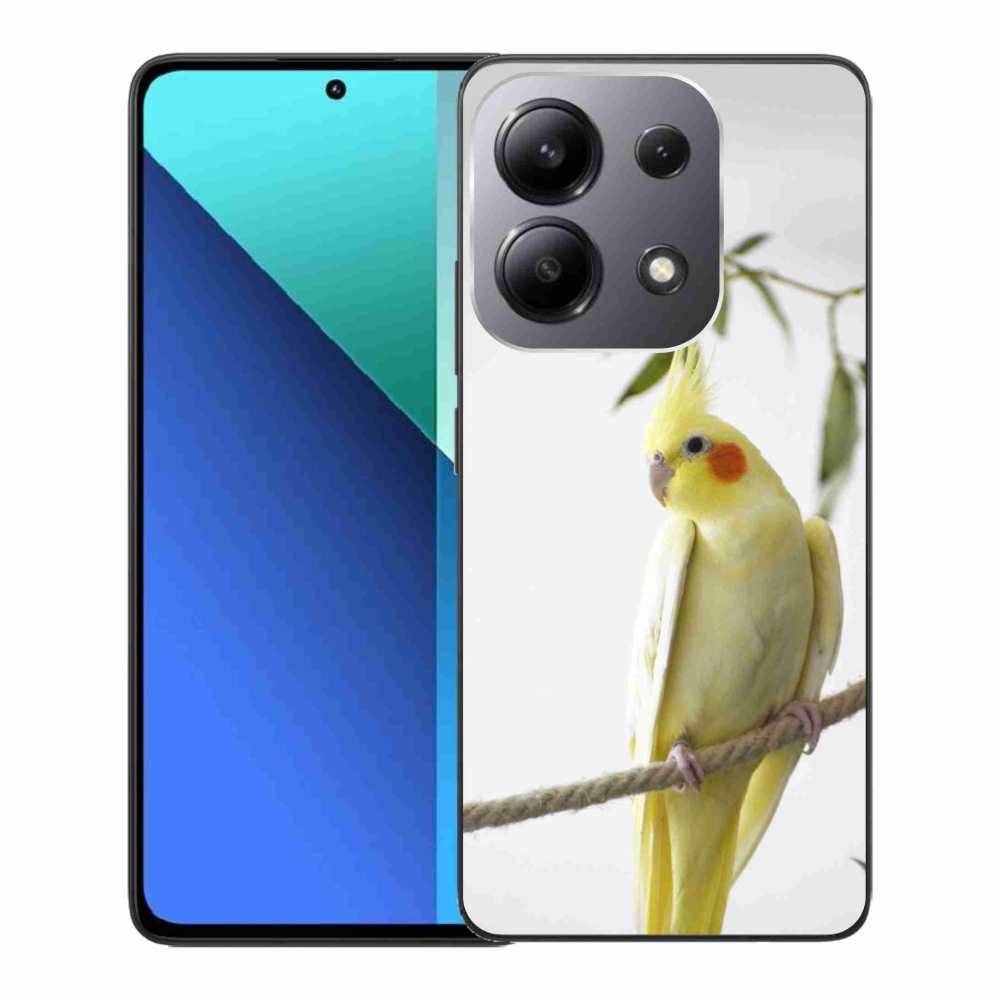 Gél borítás mmCase for Xiaomi Redmi Note 13 - papagáj korela chocholatá