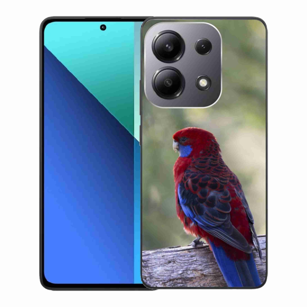 Gél borítás mmCase a Xiaomi Redmi Note 13-hoz - papagáj rosela