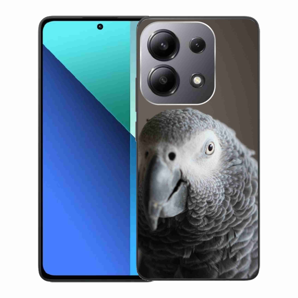 Gél borítás mmCase a Xiaomi Redmi Note 13-hoz - papagáj jacko 2